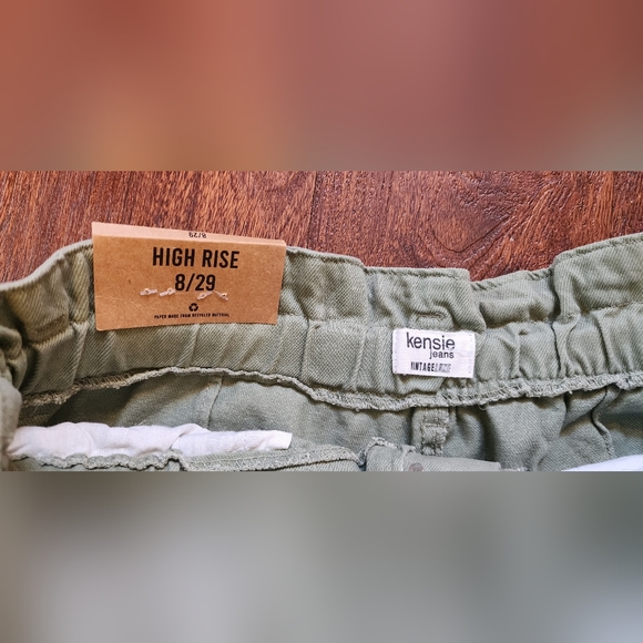 Kensie sage green jeans - Picture 2 of 6